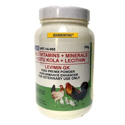 levimin gk for gamefowl